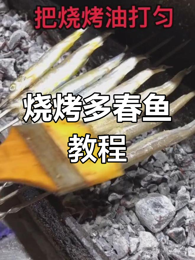 炭烤多春鱼,香脆美味轻松做