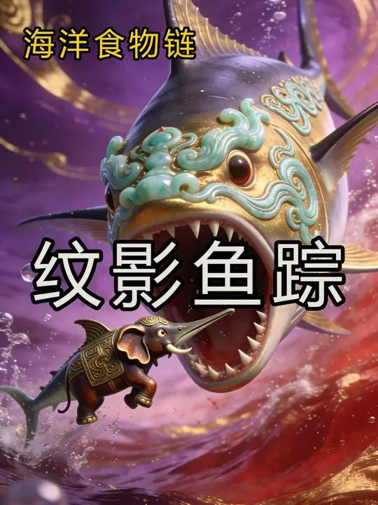 震撼!古纹鱼的神秘食物链 借皮克斯动画风,展现鱼类与中国传统玉器、青铜器吉祥纹样融合生物构