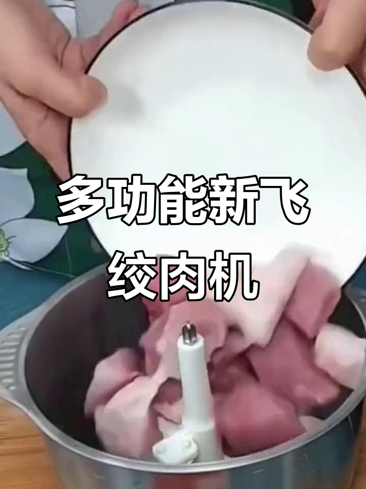 新飞5升电动绞肉机,多功能厨房神器,轻松料理各种食材