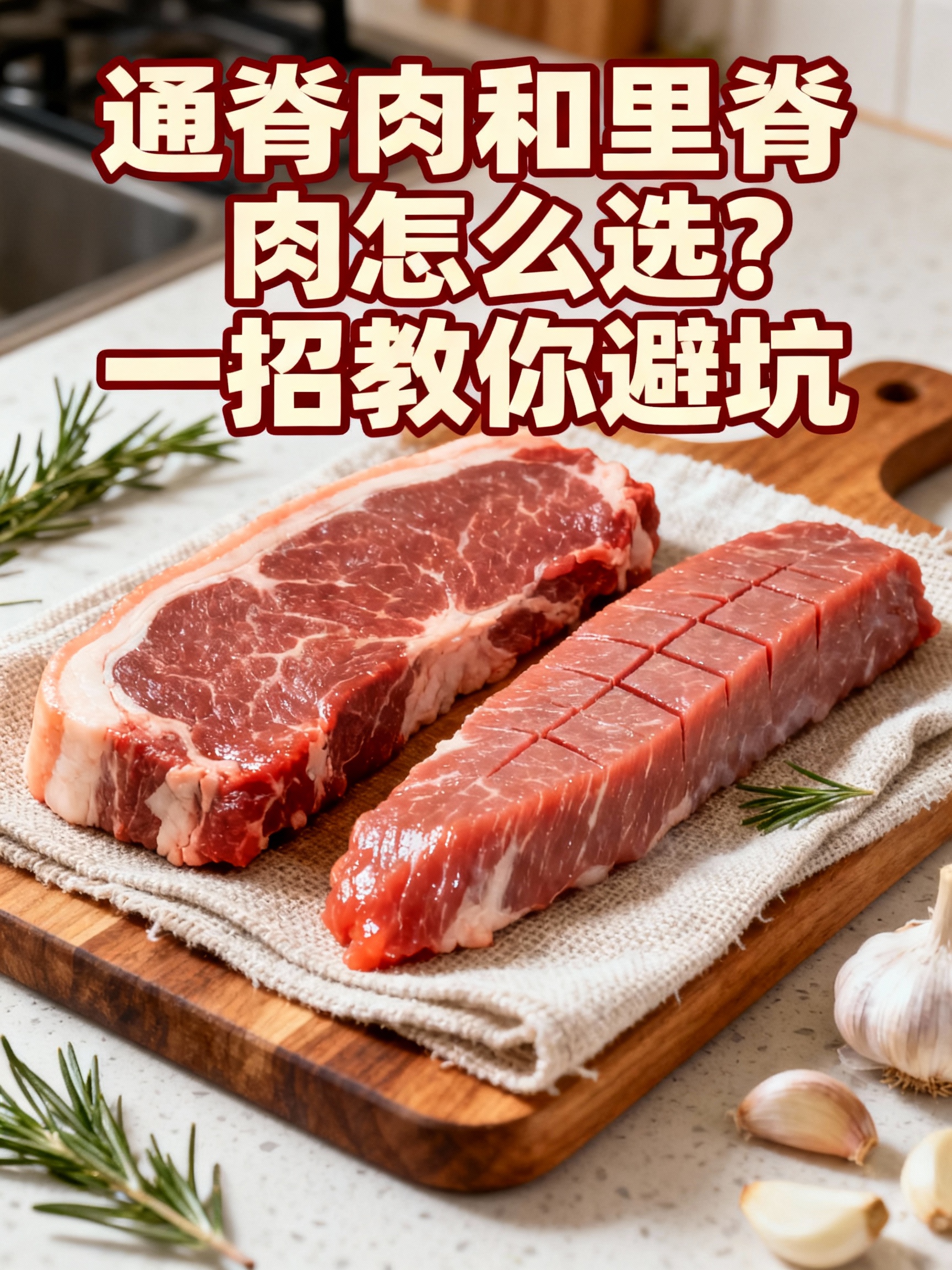 通脊肉和里脊肉怎么选？一招教你避坑