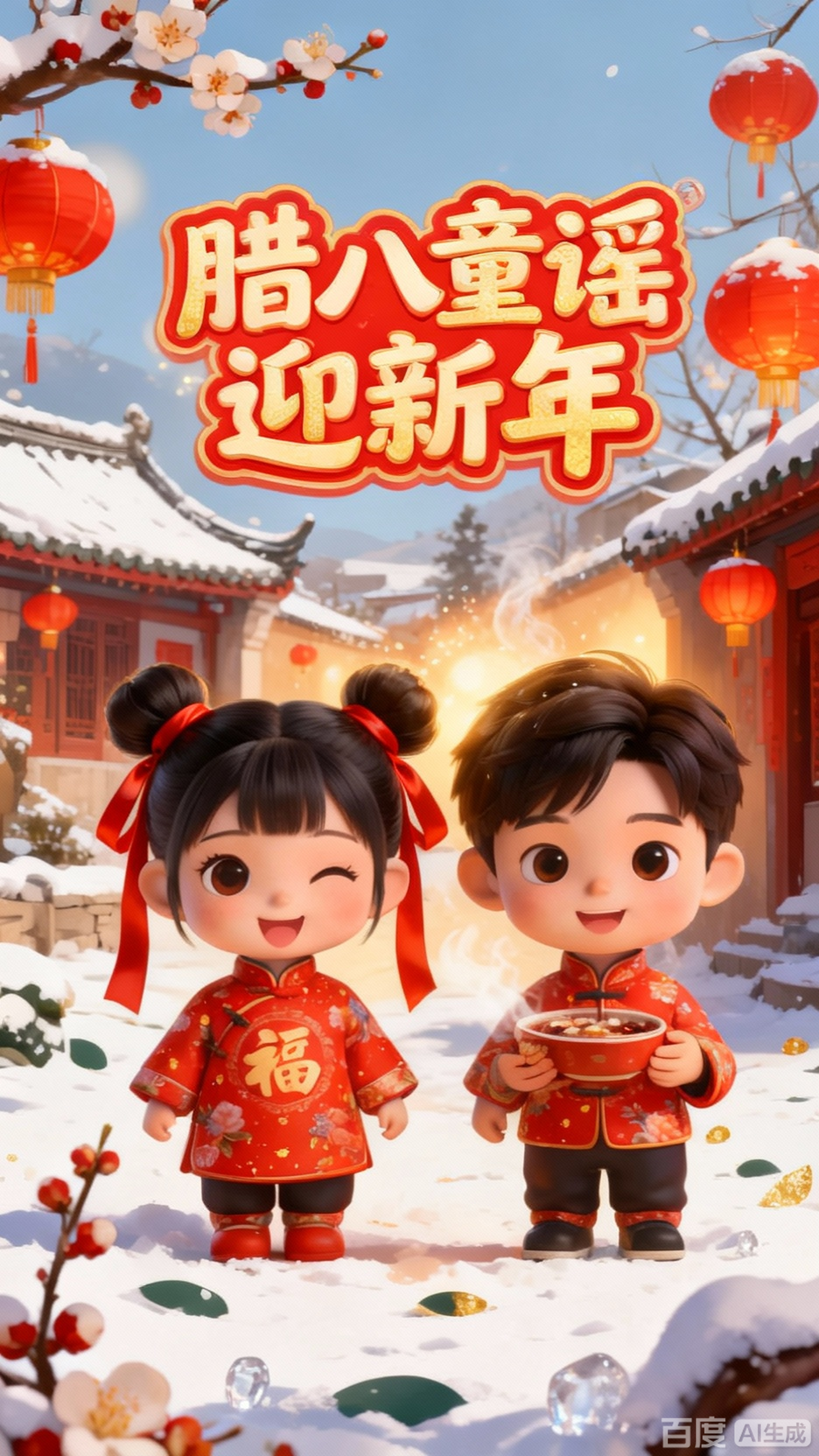 团团圆圆唱腊八歌