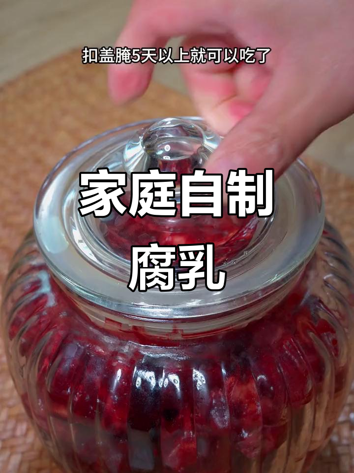 自制豆腐乳,简单又卫生,三天发酵就能吃