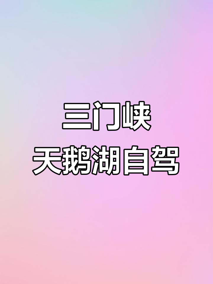 三门峡天鹅湖自驾游,探秘黄河沿岸美景与文化