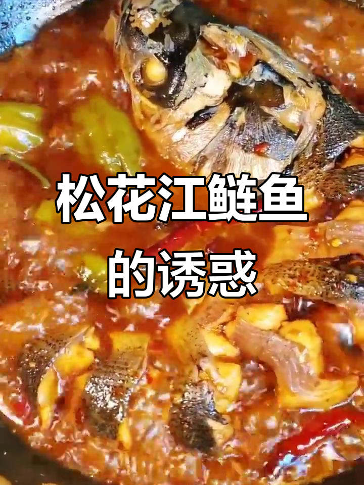 松花江鲢鱼,肉质鲜美,简单调味即成美味佳肴