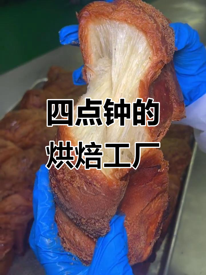 凌晨四点，面包厂打工实录：从揉面到烤制全过程