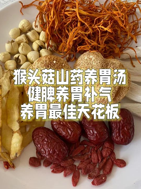 猴头菇山药养胃汤健脾养胃补气天花板