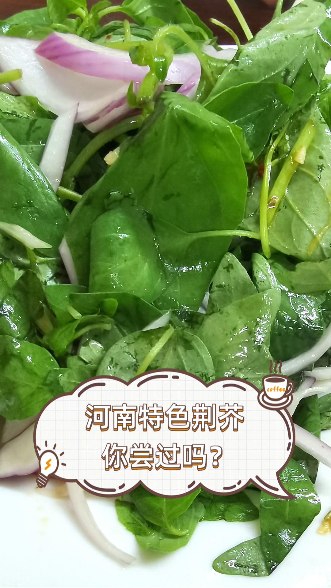 河南特色荆芥,你尝过吗?