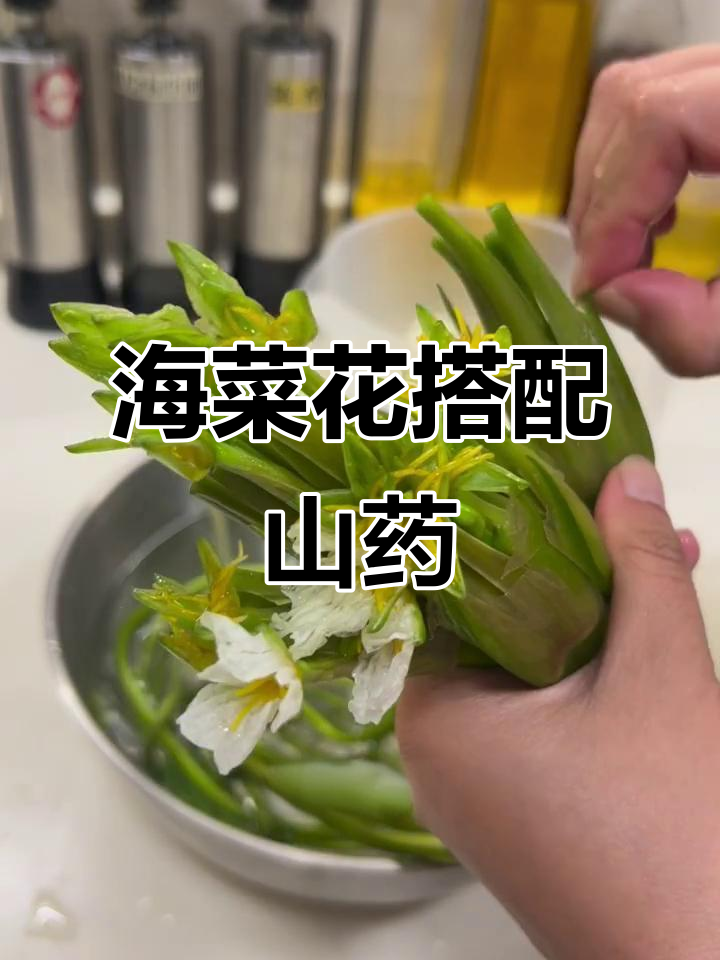 60公斤海菜花配山药,口感鲜美但有些坑
