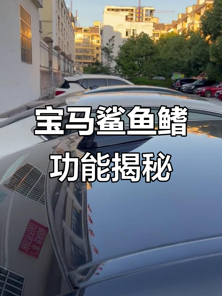 宝马鲨鱼鳍的真正作用,原来不止是装饰