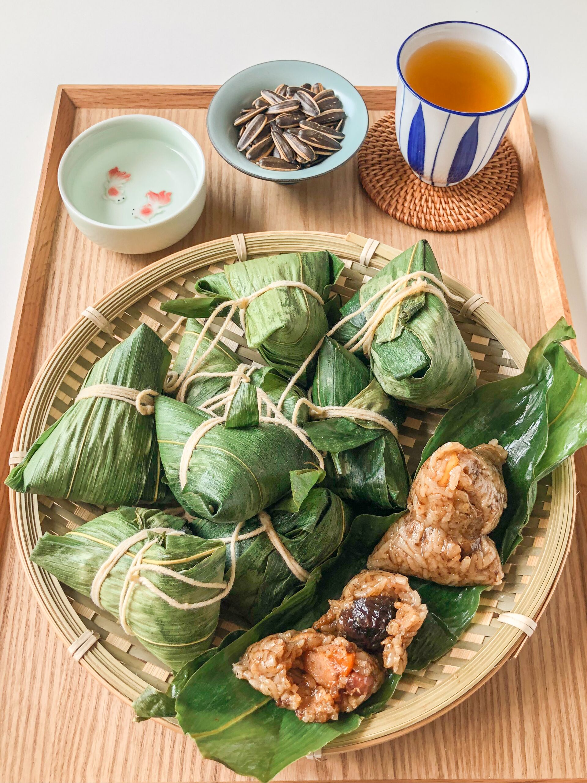 超详细教程|台湾传统香菇咸蛋肉粽好吃哭