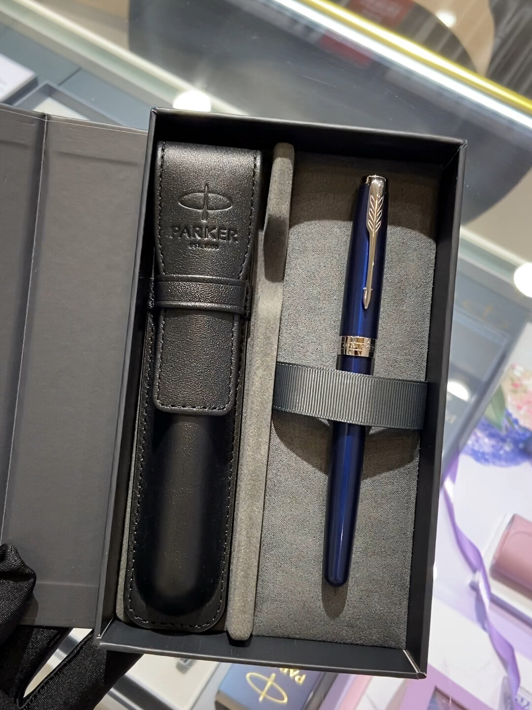 PARKER 派克卓尔月光蓝墨水笔