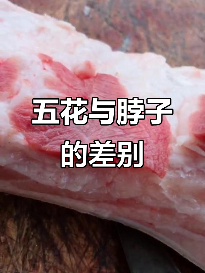 五花肉和桥头肉的真相,原来区别这么大!