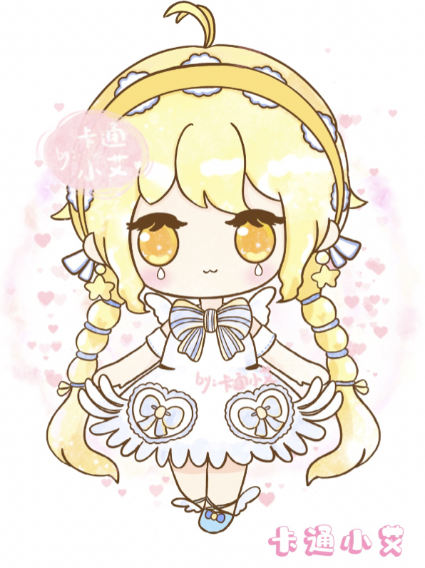 迷你世界 白天鹅奥杰塔 简笔画 卡通画