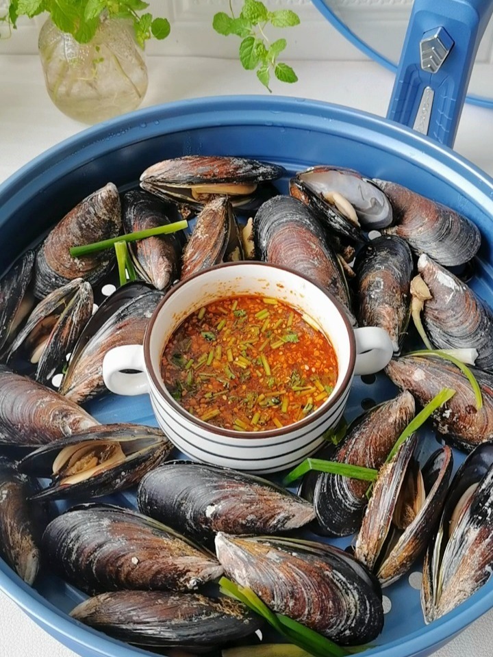 鲜嫩美味简单营养的清蒸淡菜零失败