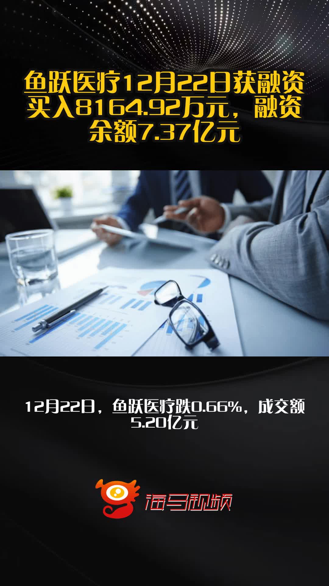 鱼跃医疗12月22日获融资买入8164.92万元，融资余额7.37亿元