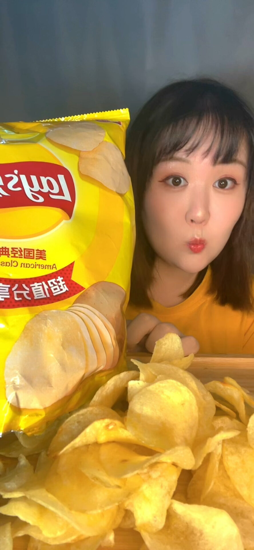 吃播|声控|asmr|乐事原味薯片