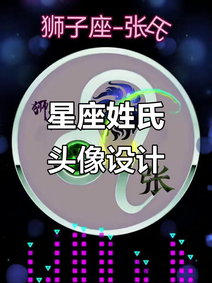 十二星座姓氏专属头像,快来看看你的星座和名字搭配!
