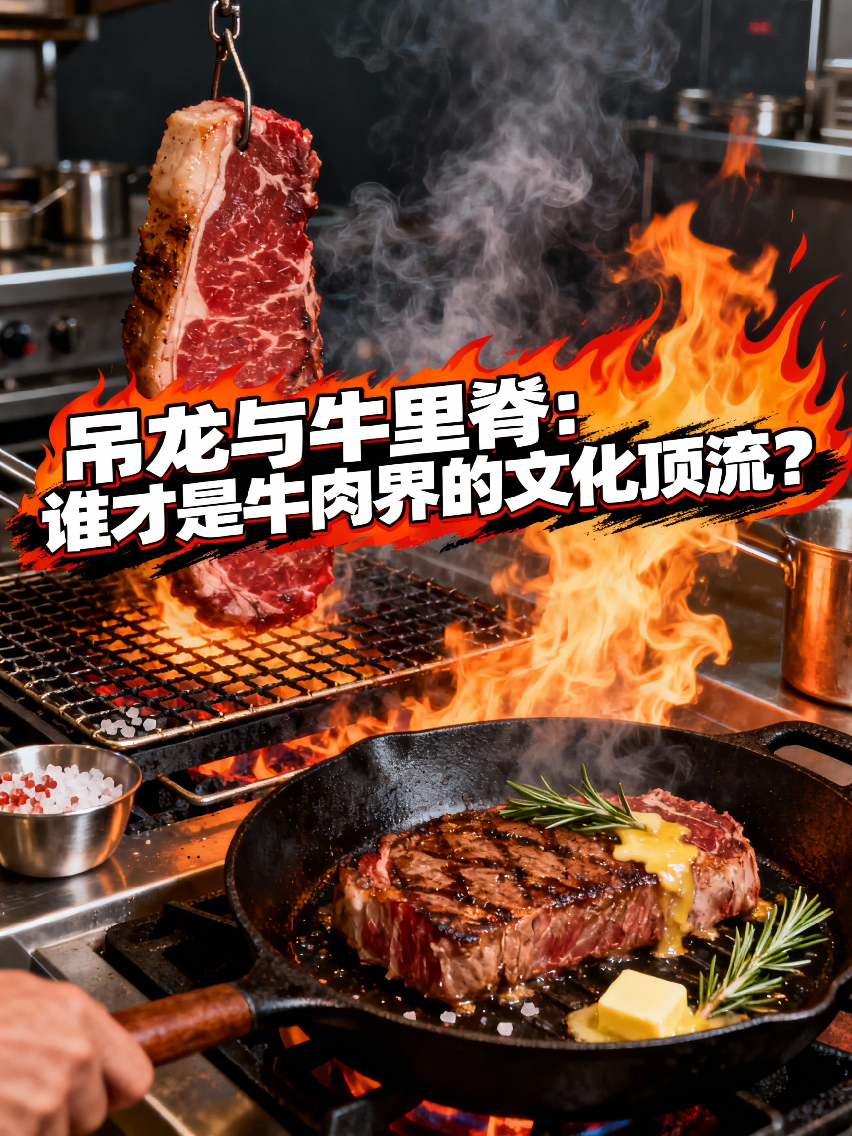 吊龙与牛里脊:谁才是牛肉界的文化顶流?