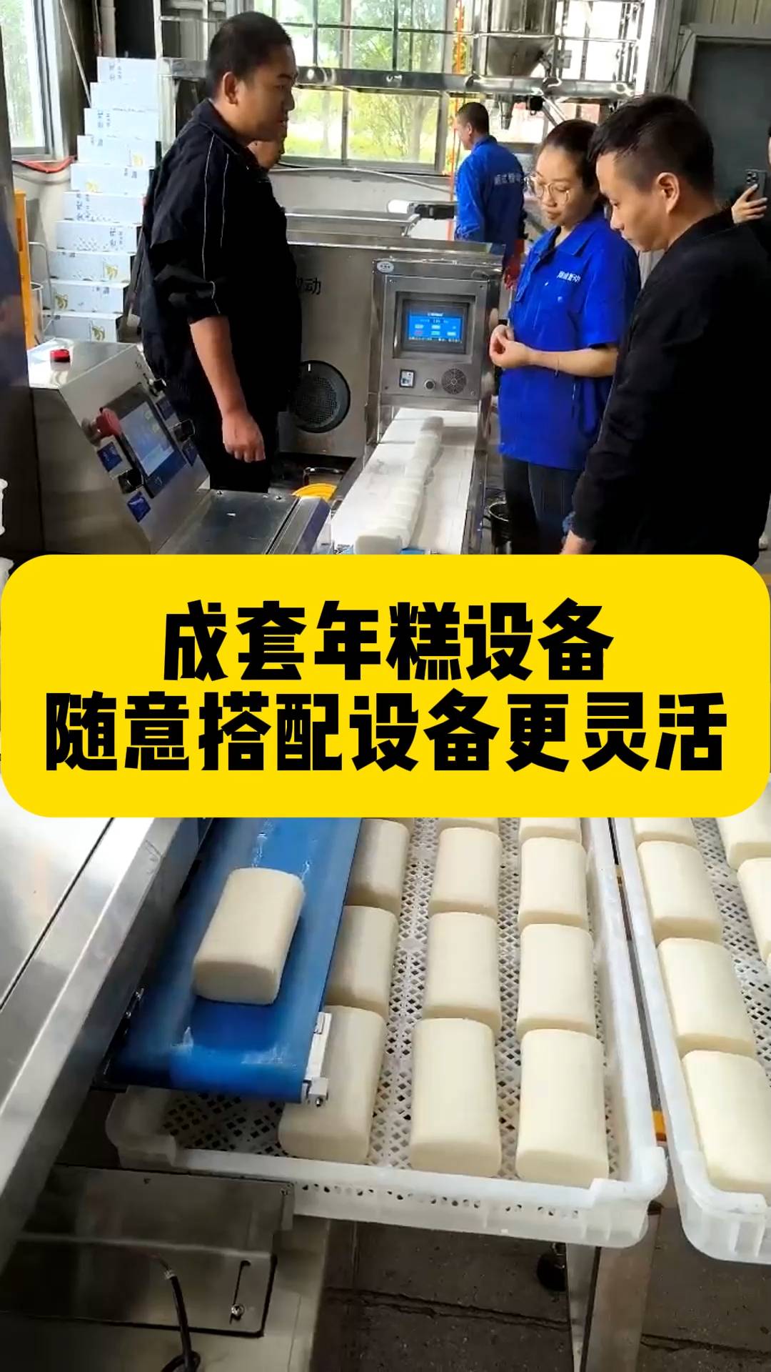 成套年糕设备随意搭配设备更灵活！