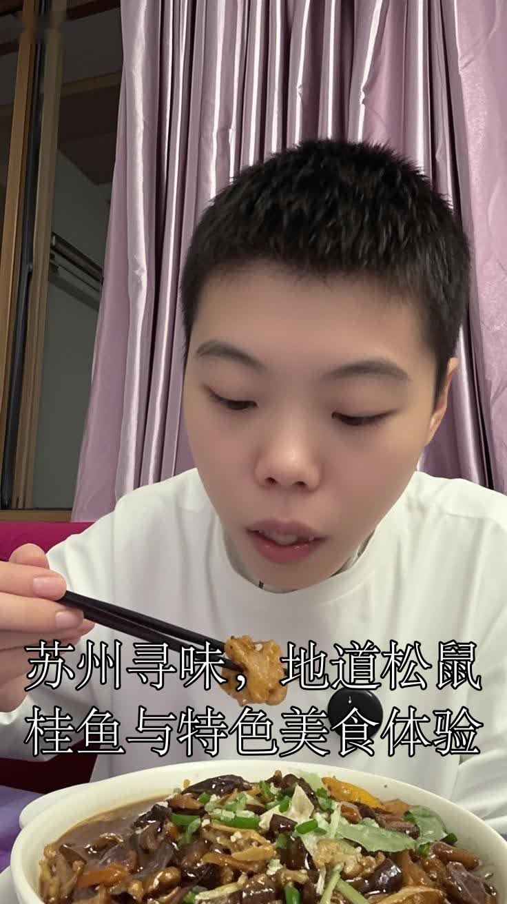 苏州寻味，地道松鼠桂鱼与特色美食体验