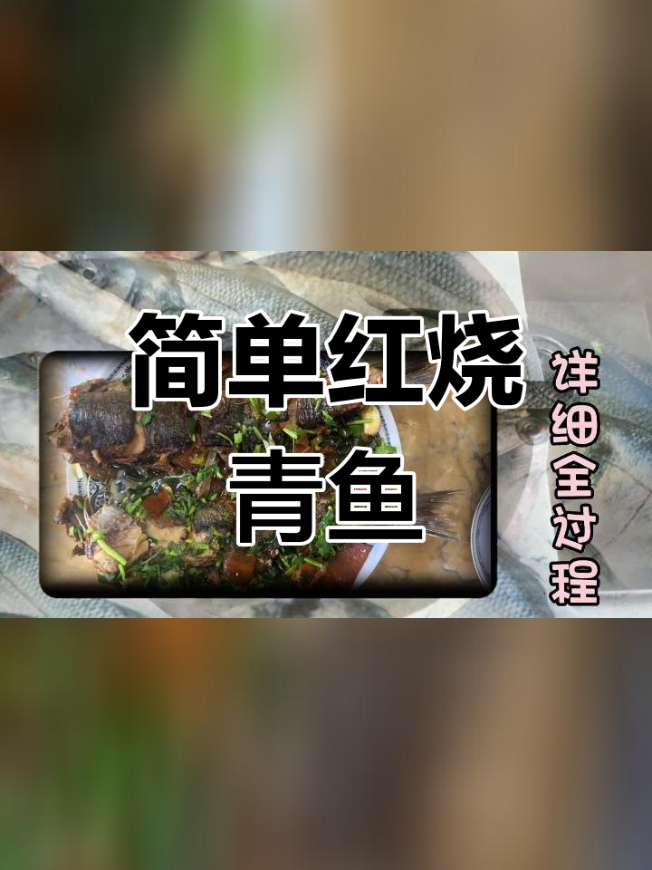 红烧青鱼的家常做法,轻松学会