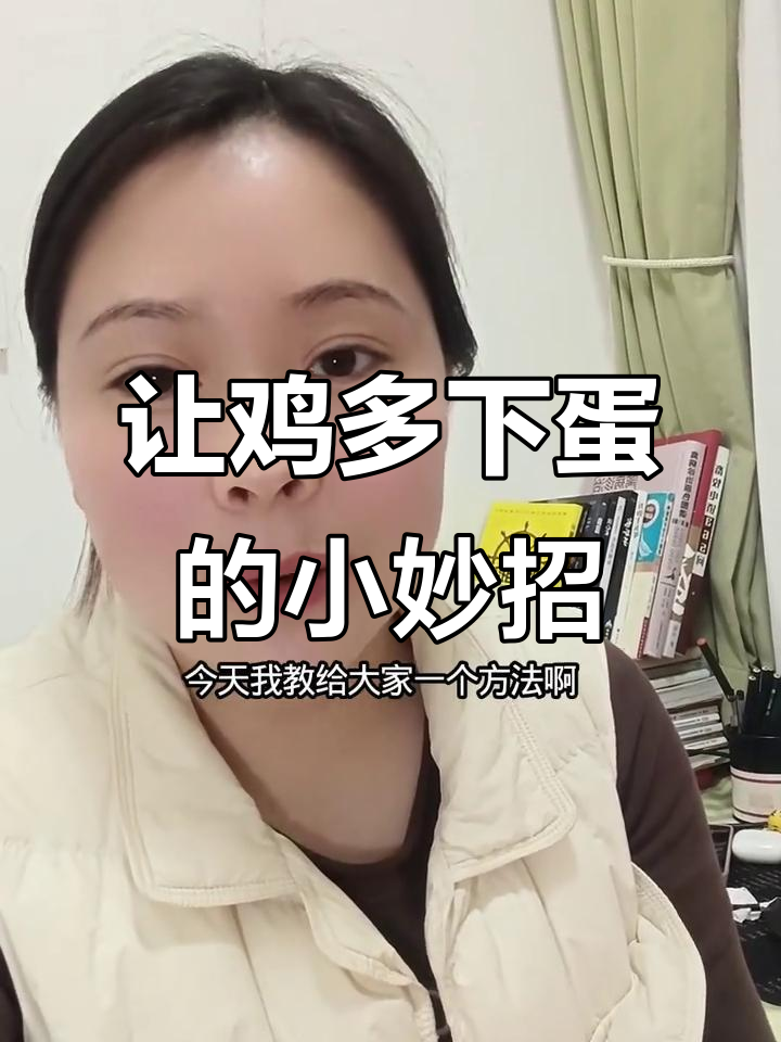 鸡不下蛋怎么办?试试这个简单方法,效果惊人