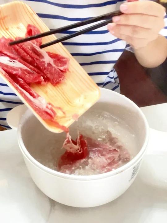 分装冷冻安格斯牛肉片开箱视频