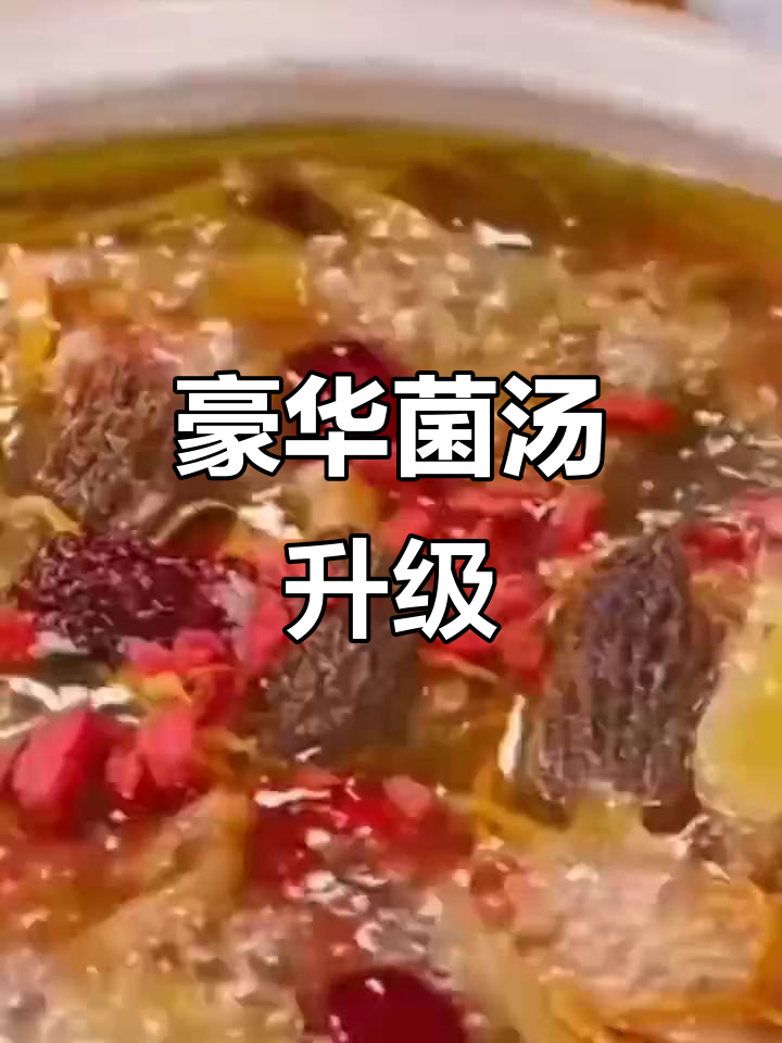 升级菌汤,三羊肚菇与十种珍稀山菌炖肉更鲜美