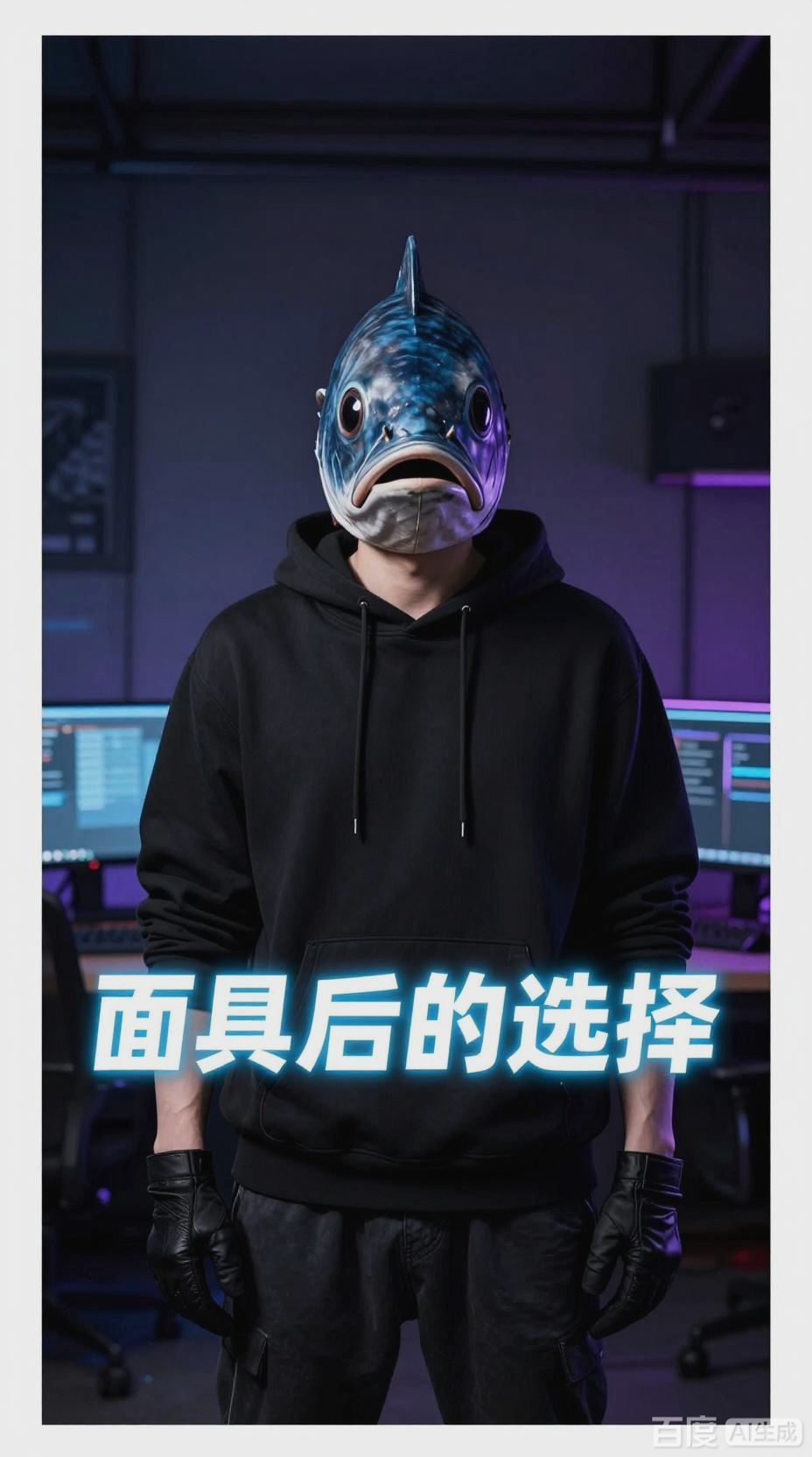 鱼头面具下的直播抉择