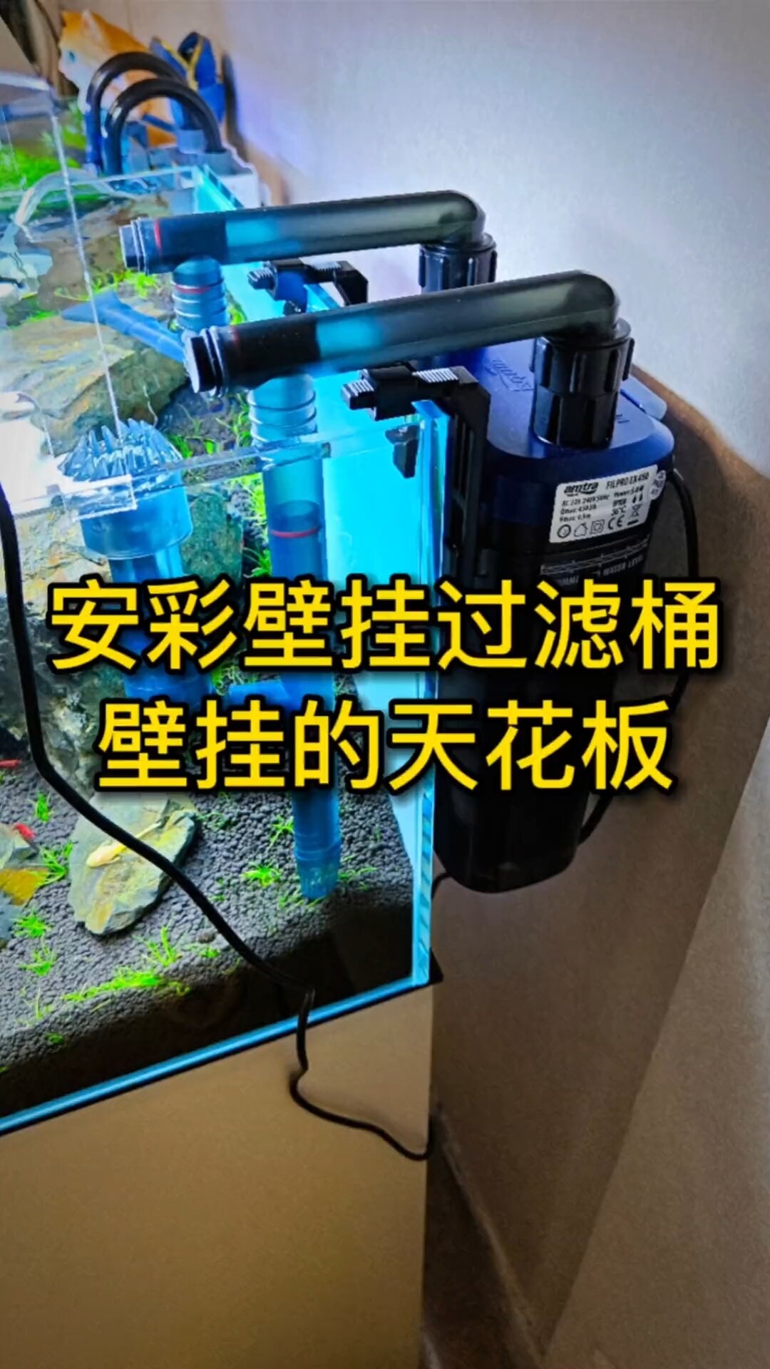 安彩壁挂过滤桶「鱼缸过滤推荐」