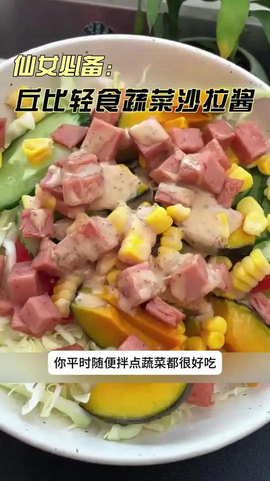 丘比轻食蔬菜沙拉酱水果芝麻酱沙拉汁香甜清爽沙拉酱家庭减脂沙拉佣金10%