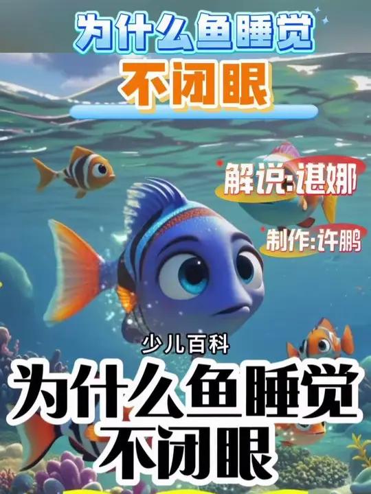 第10集：「少儿百科：为什么鱼睡觉不闭眼？」少儿百科 科普知识 儿童睡前百科 为什么鱼睡觉