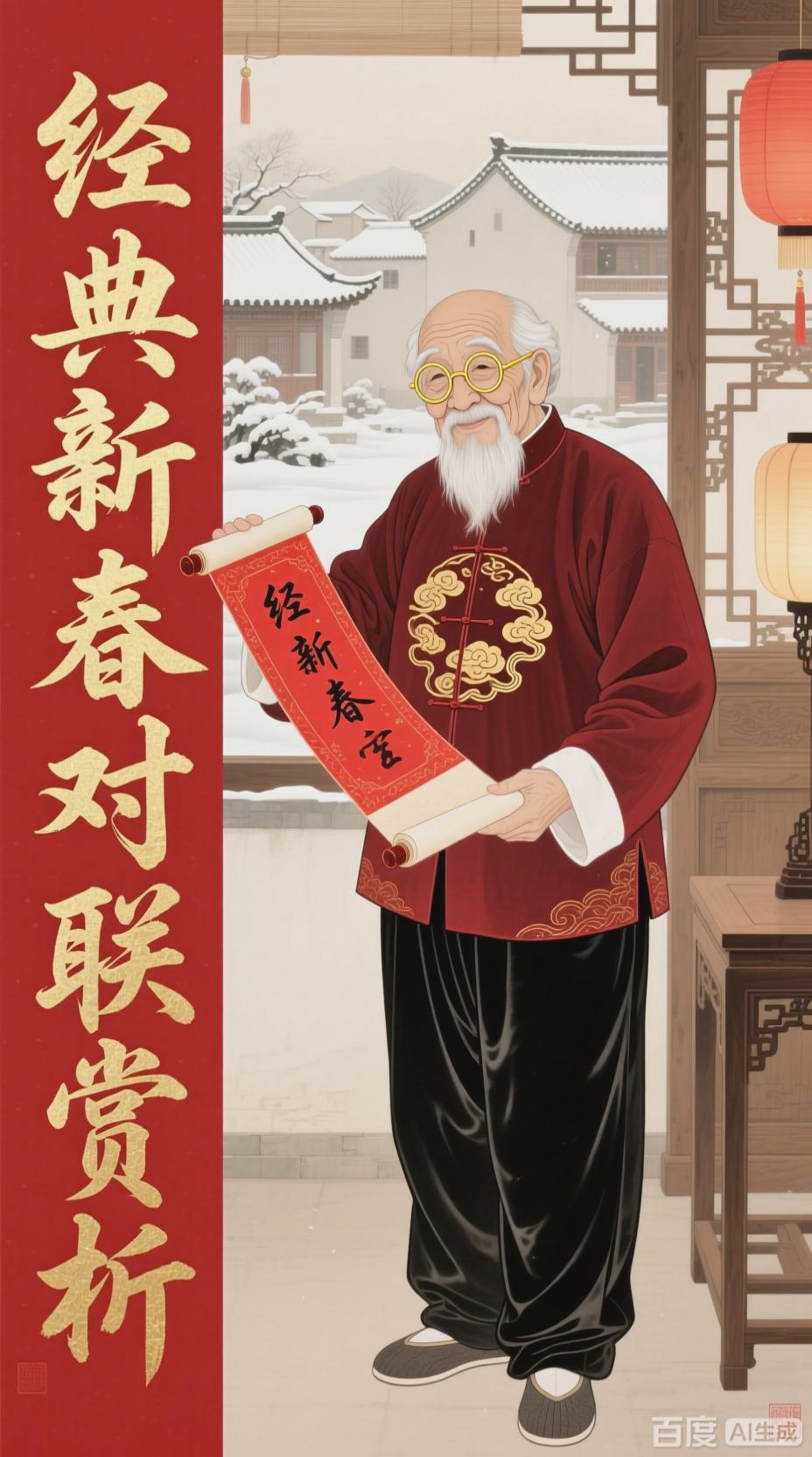 新年对联经典集锦