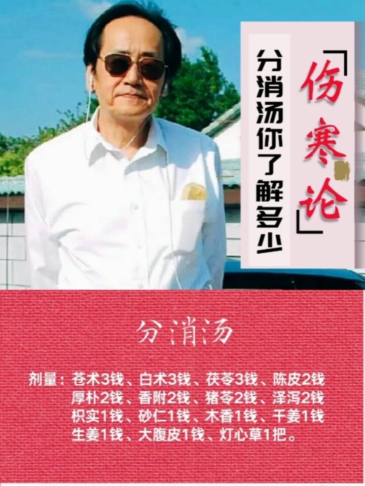倪海厦老师讲《伤寒论》:分消汤