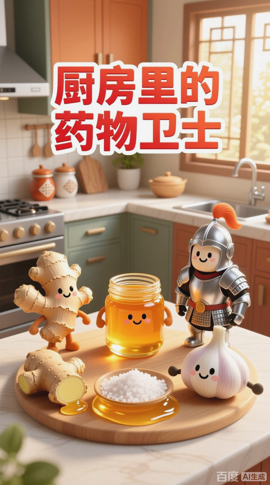 厨房食材变身家庭药箱