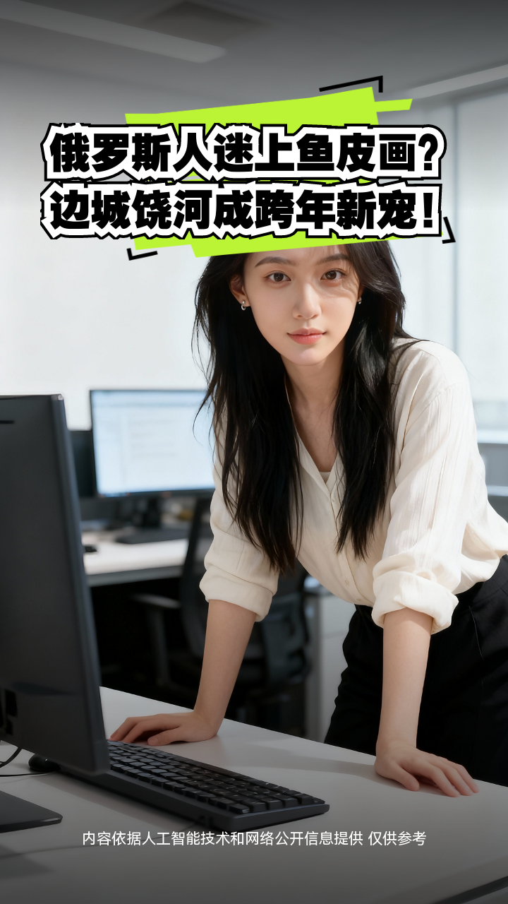 俄罗斯人迷上鱼皮画?边城饶河成跨年新宠!