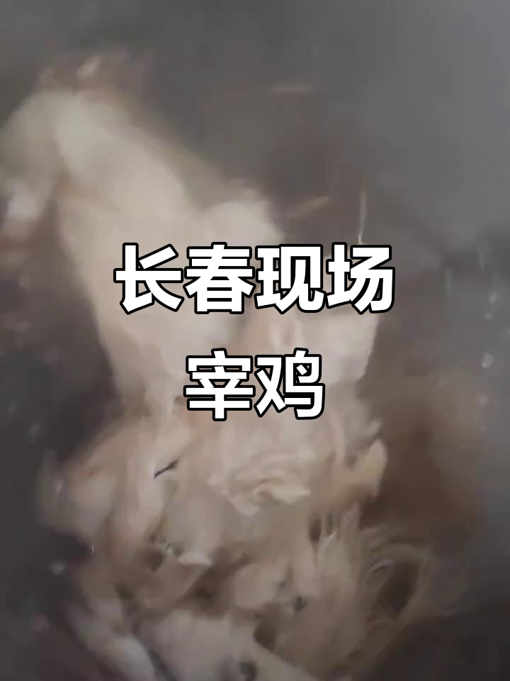长春室内现杀活鸡,乌鸡鹅鸭一网打尽
