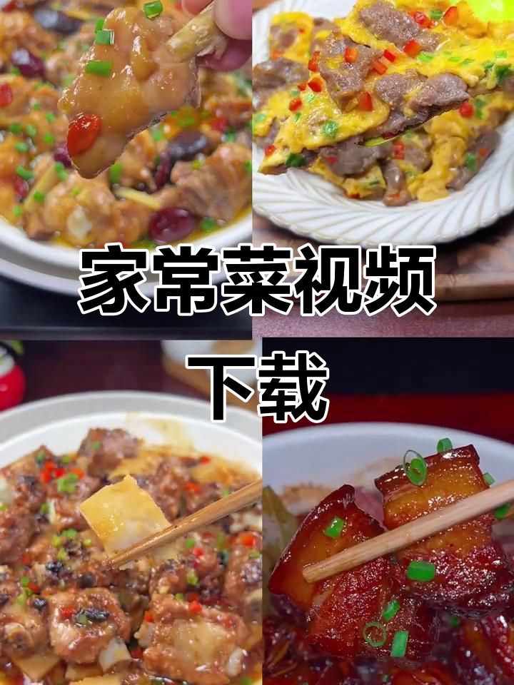 轻松获取家常菜视频,无水印素材网站大揭秘!