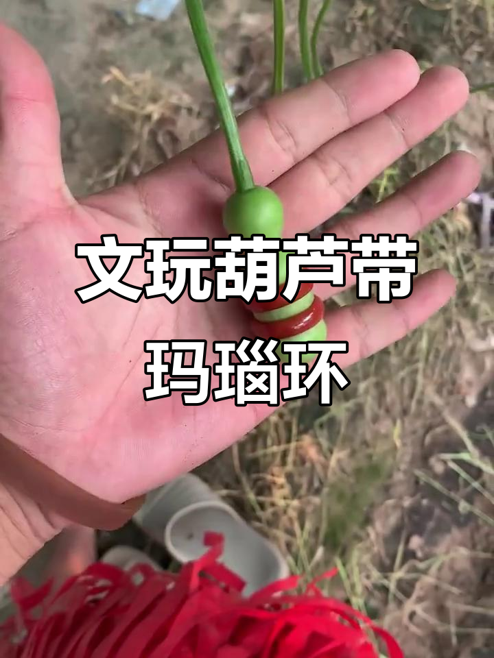 葫芦套环制作揭秘,玛瑙环让文玩更有魅力