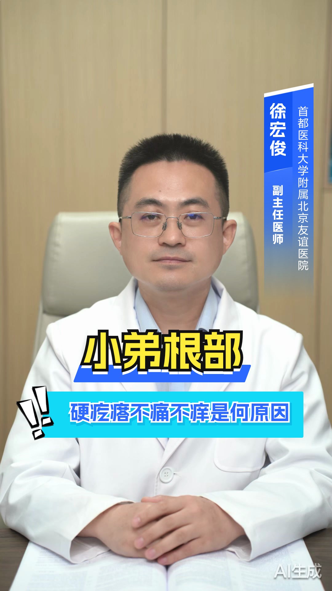 小弟根部硬疙瘩不痛不痒是何原因