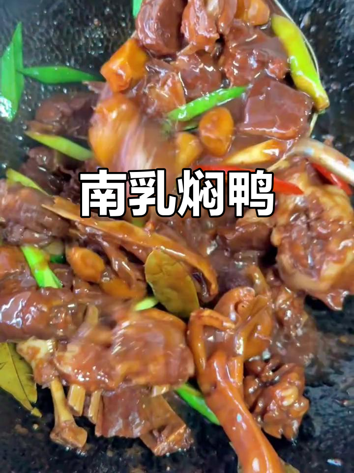经典广式焖鸭,家常做法送酒又下饭