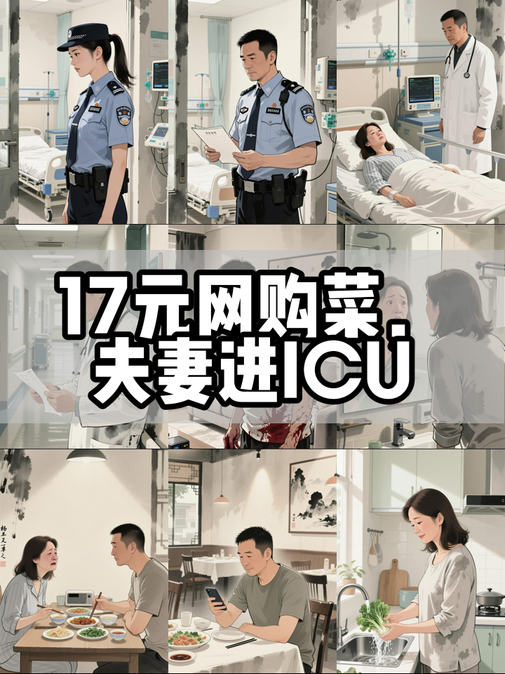 吓人！网购有风险，浙江台州夫妻花17块买8斤黄心娃娃菜，结果吃后双双中毒抢救28天，令人警