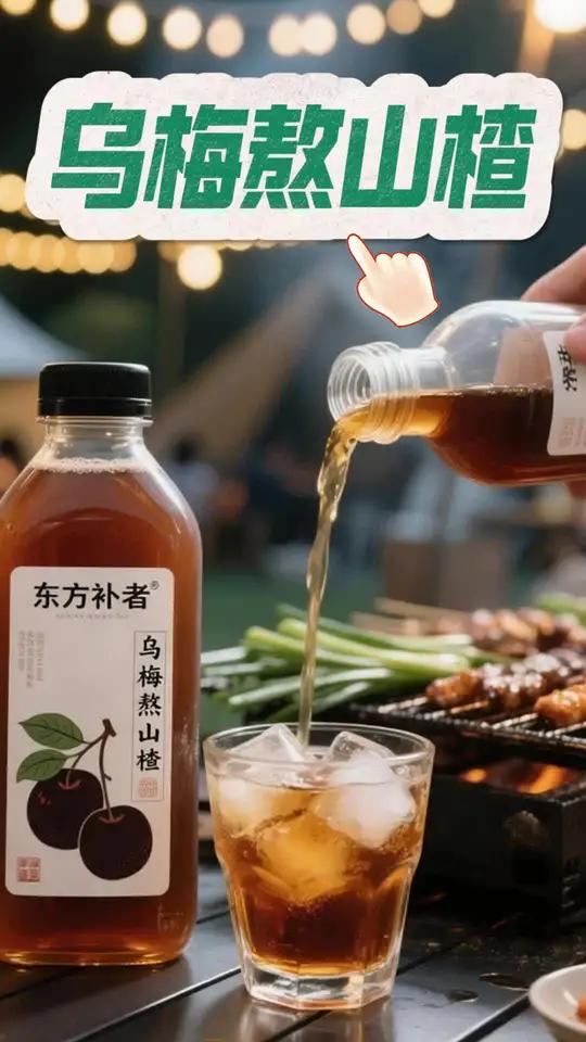 夏季解暑挖到宝了!东方补者乌梅熬山楂升级酸梅汤,简直是行走的 “清凉充电站”!严选乌梅、山