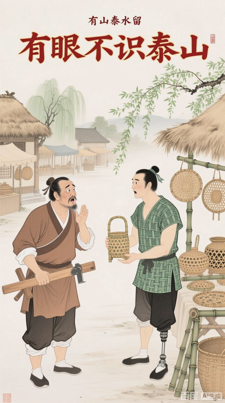 有眼不识泰山:鲁班与泰山的典故