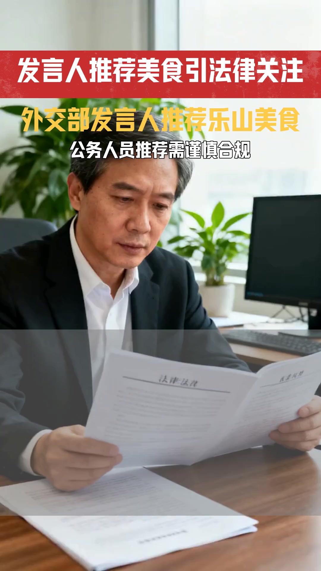 外交部发言人推荐乐山牛华麻辣烫 美食推荐是否涉及商业宣传的法律边界