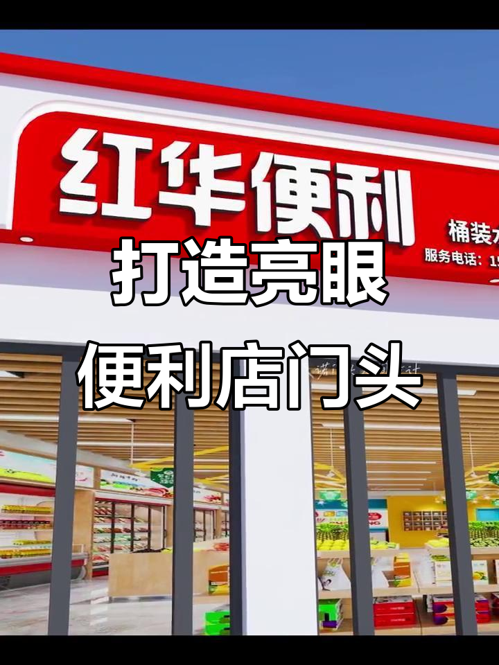 如何设计一个吸引眼球的便利店门头,让小店焕发新生