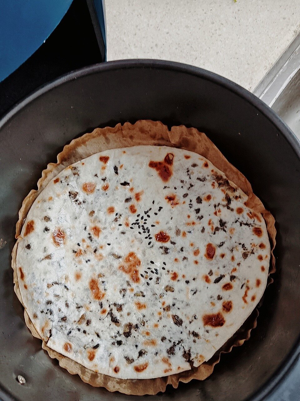 空气炸锅做梅干菜饼