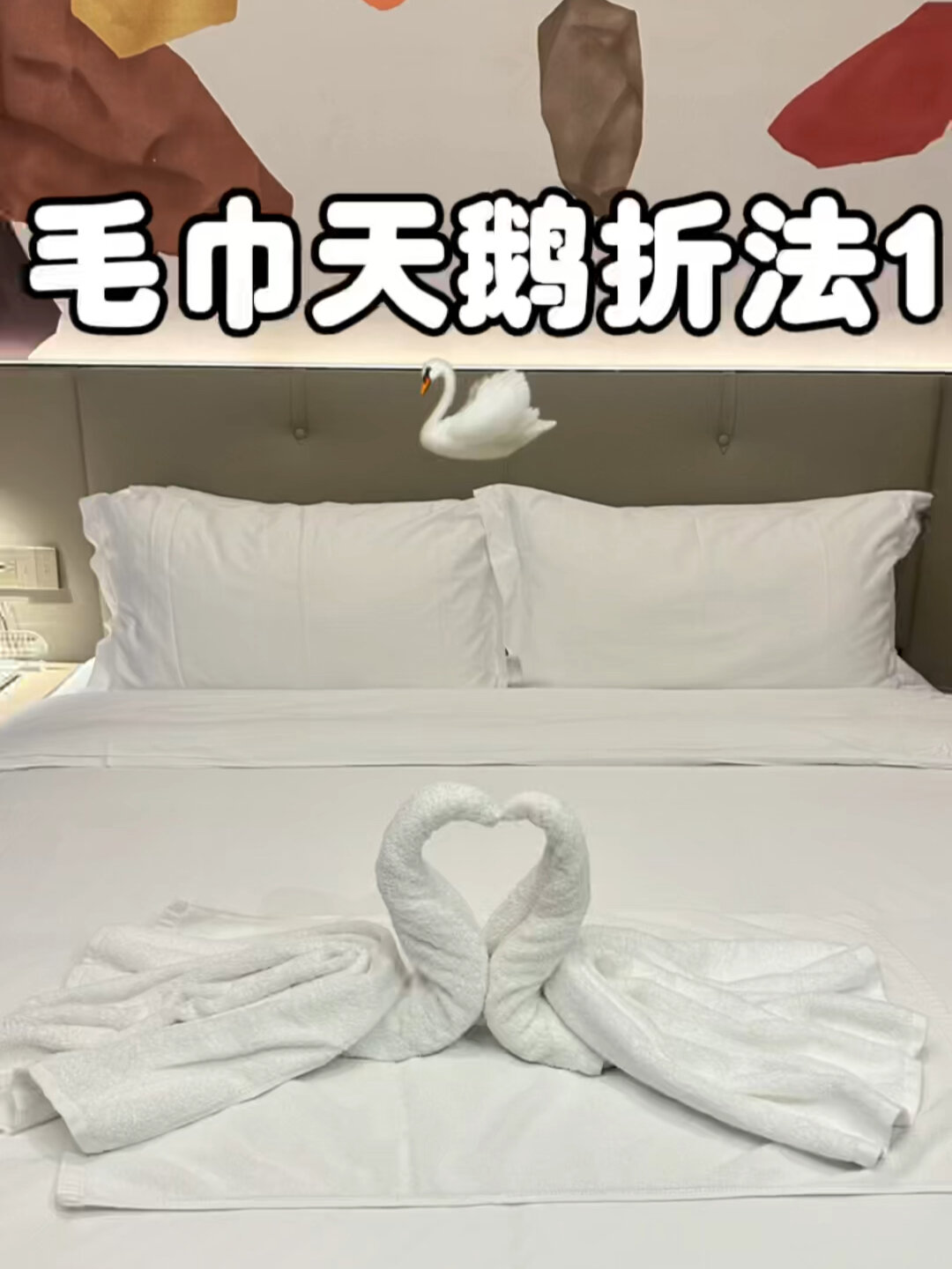 有手就会的毛巾天鹅叠法来啦