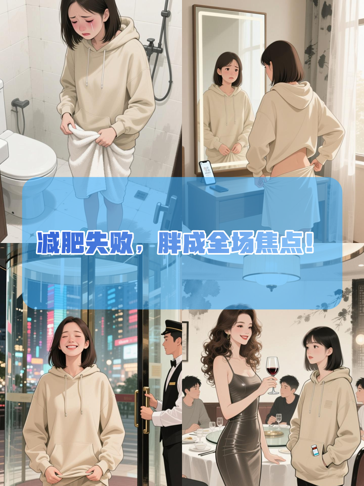 为同学会狂减20斤,结果胖成全场焦点!