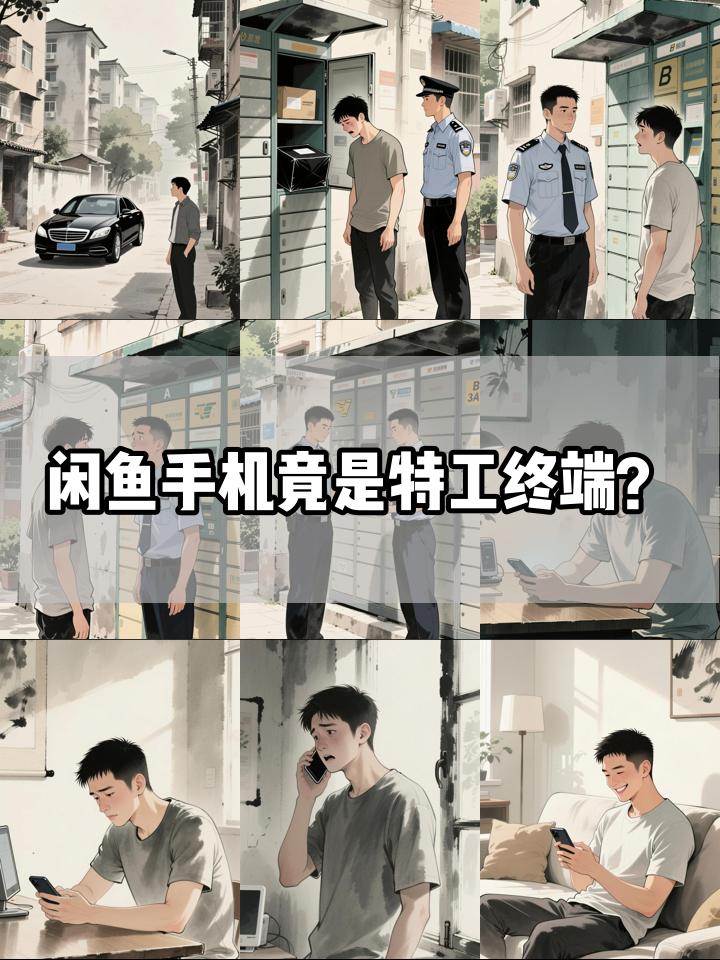 闲鱼上那台没人买的破手机,我刚下单,国安局就来电:那是特工遗失的终端